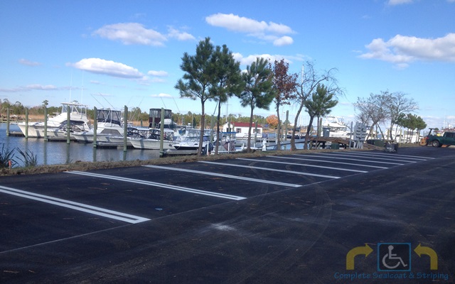 Sealcoat Striped Poquoson, VA