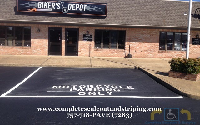 New parking lot symbols