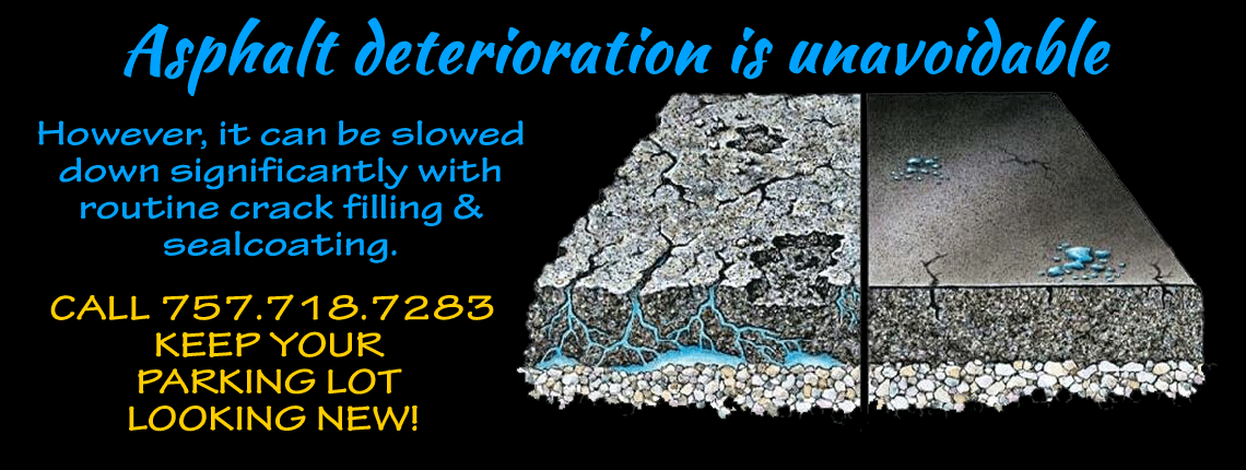 Pavement lot services VA